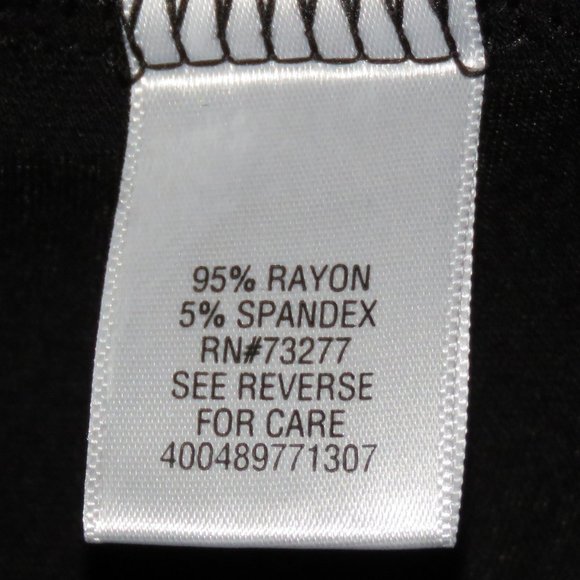 Croft & Borrow 3/4 Sleeve Black Floral Pullover Blouse and Faux Sweater Size XL - Picture 7 of 7